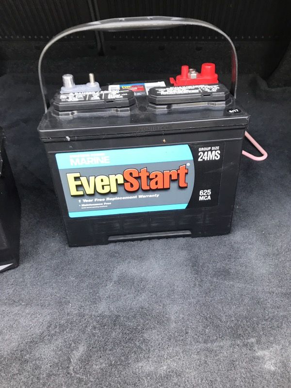 Everstart marine battery 24ms 625 Mca NEW for Sale in Delray Beach, FL