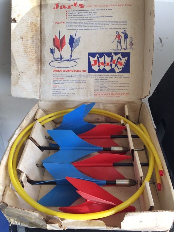 VINTAGE OLD SCHOOL JARTS LAWN DART GAME for Sale in Buffalo, NY OfferUp