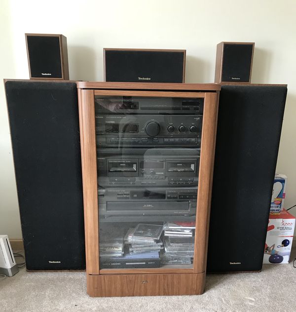 Technics Stereo in Cabinet for Sale in Rutland, MA - OfferUp