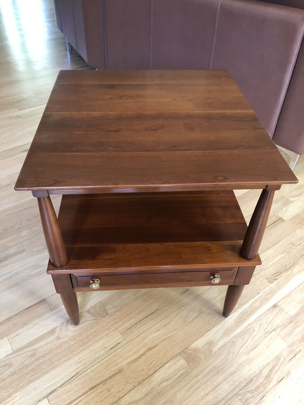 Willett MidCentury Modern End Table from the "Transitional Cherry