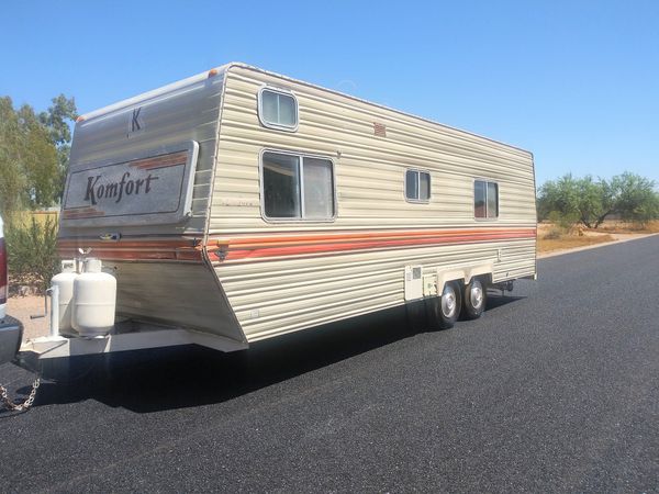 1972 komfort travel trailer