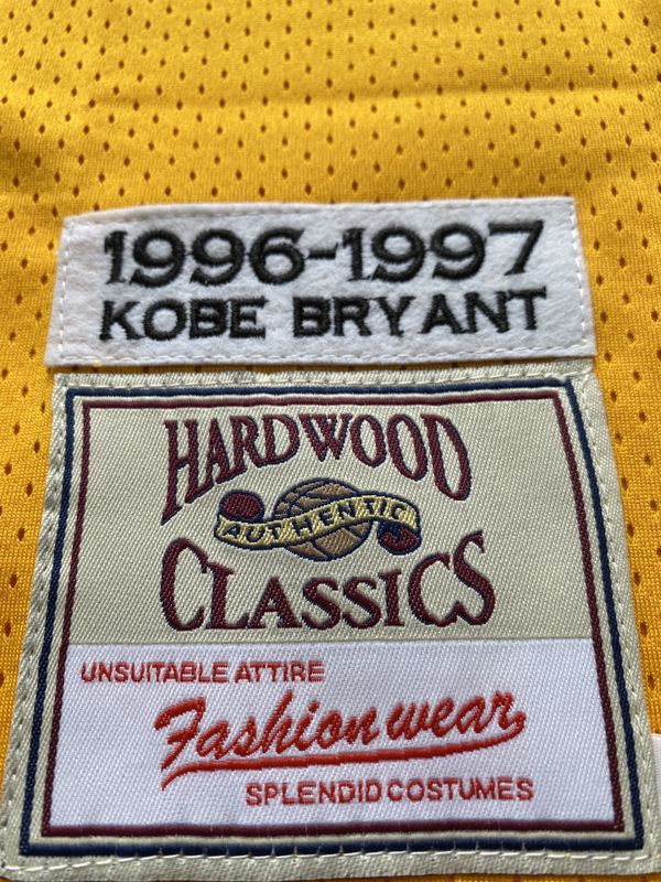 kobe bryant hardwood classic jersey