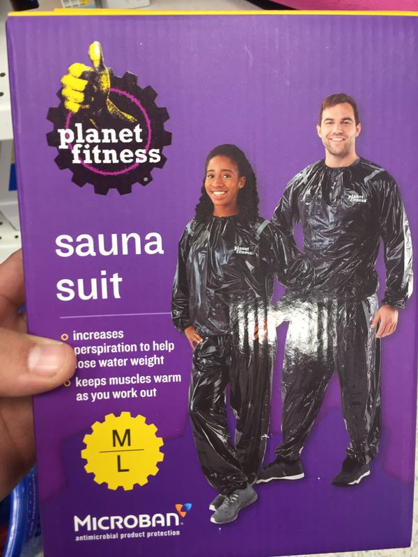 pink sauna suit