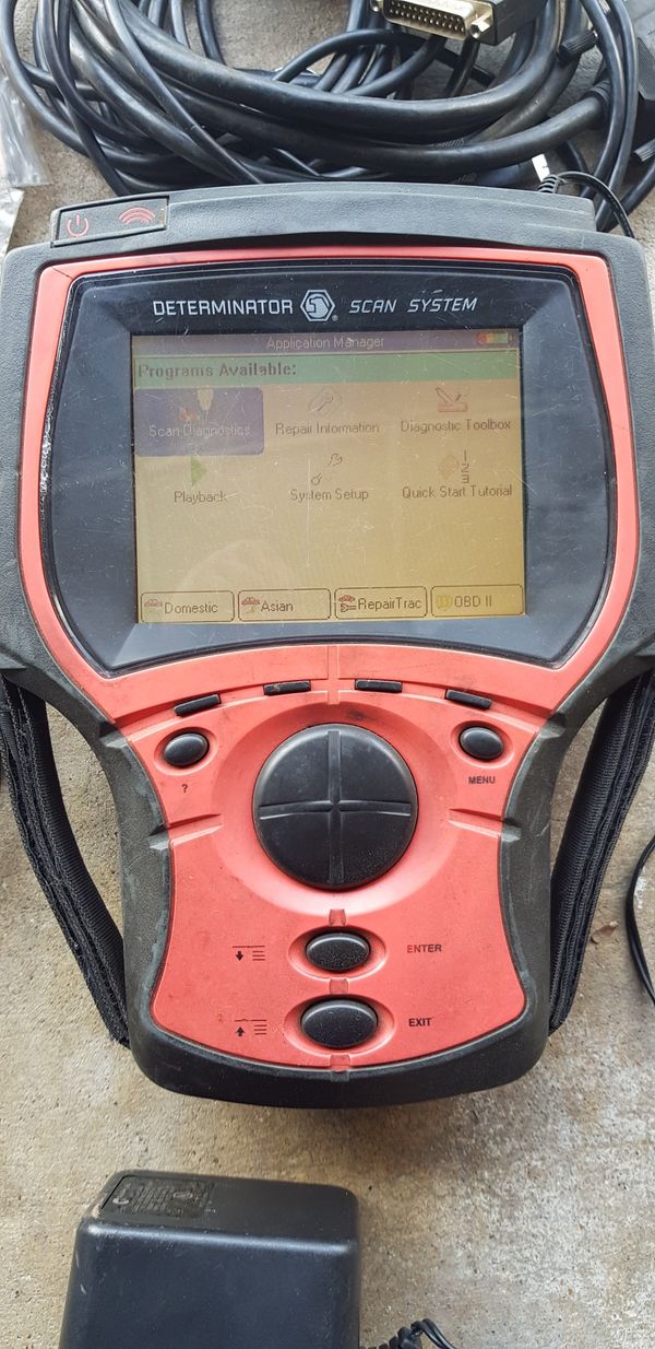 MATCO TOOLS AUTO DIAGNOSTIC SCANNER TOOL SET DETERMINATOR SCAN SYSTEM