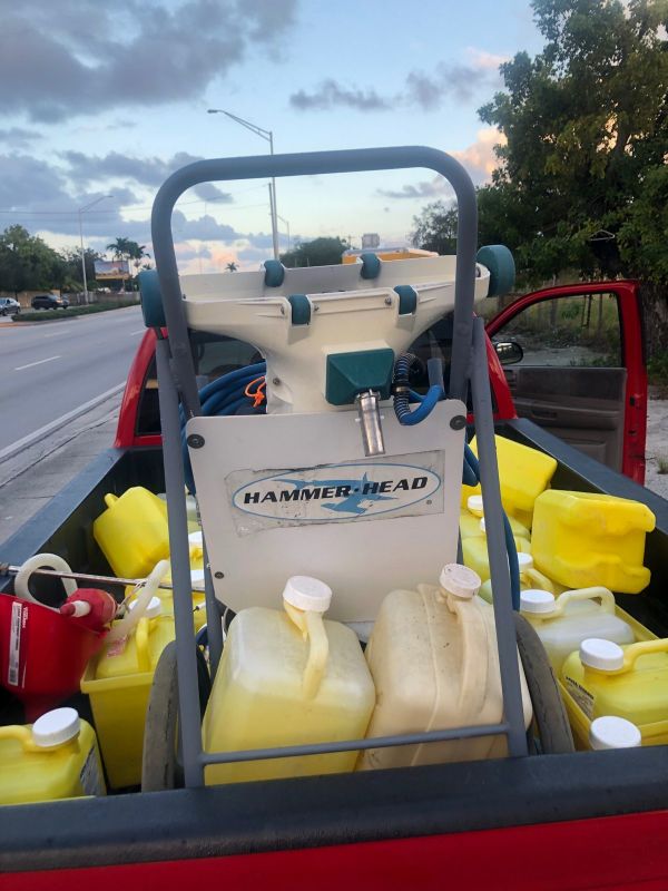 Hammer head pool vacuum and cart for Sale in Hollywood, FL OfferUp