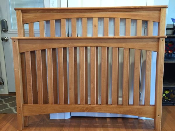 Convertible Infinity Crib Honey Oak By Baby S Dream For Sale In