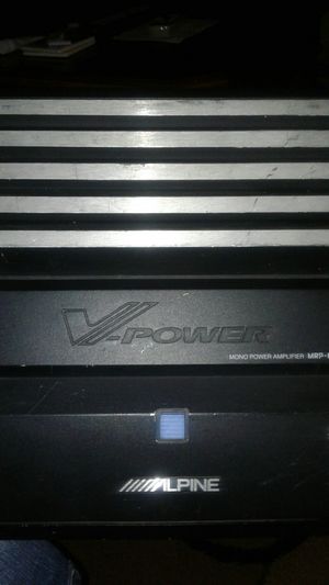 Alpine Mrp M450 Mrpm450 Class D Monoblock Amplifier