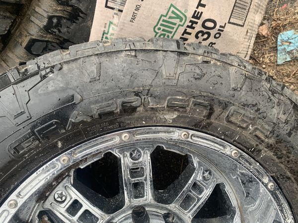 Xd Rims fore sell came off a 3rd gen Cummins tires are fairly used for ...