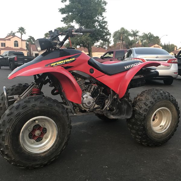 Quad 2002 Honda Trx 300EX for Sale in Corona, CA OfferUp