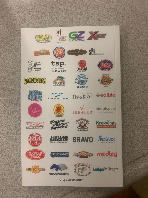 Las Vegas City Saver Coupon Books for Sale in Las Vegas, NV OfferUp