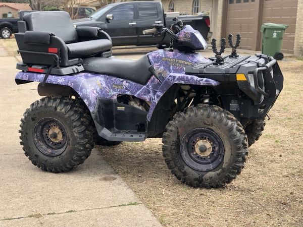 2007 Polaris sportsman 500 h.o efi fuel injected atv 4 wheeler four ...