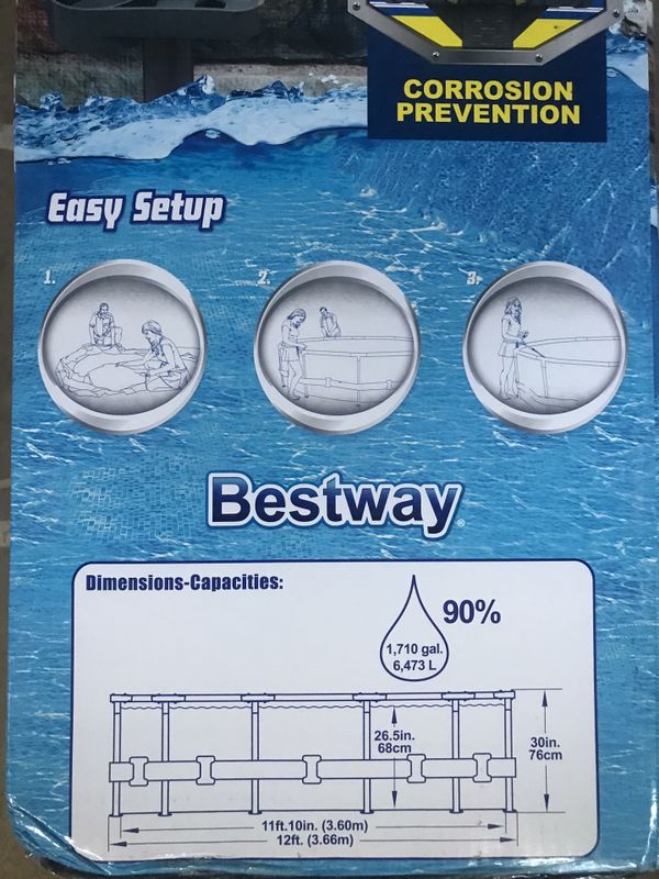 bestway steel pool pump