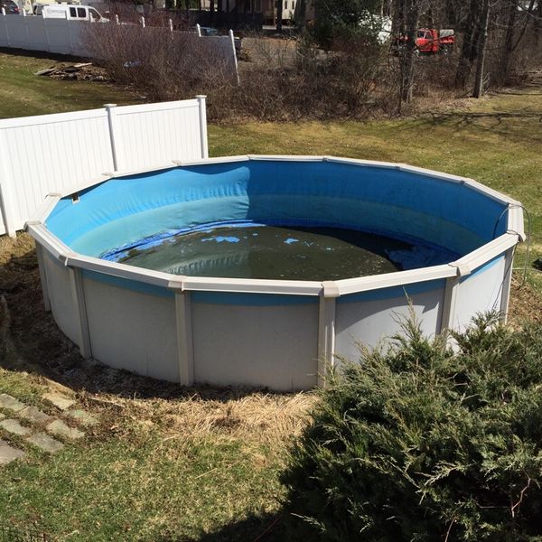gallons in a 21 foot round pool