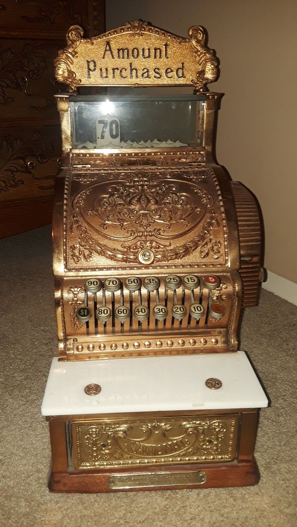 Antique Brass Cash Register for Sale in Scottsdale, AZ OfferUp