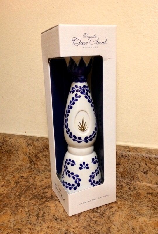 Clase Azul Reposado Tequila Hand Painted 750ml empty bottle for Sale in