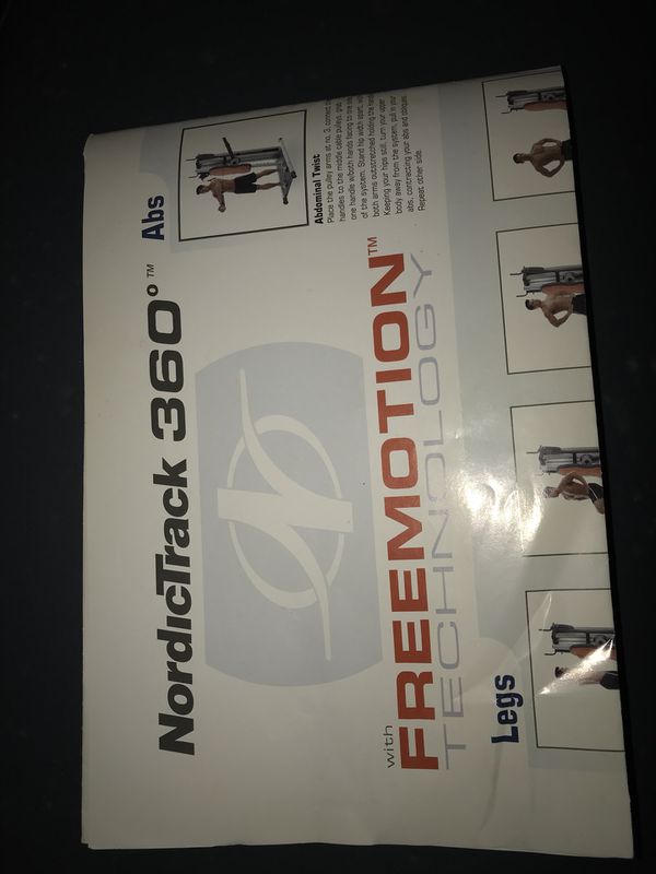 nordictrack 360 gym freemotion offerup