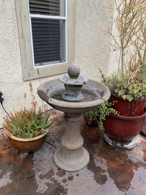 Outdoor Fountain + Timer for Sale in San Diego, CA OfferUp