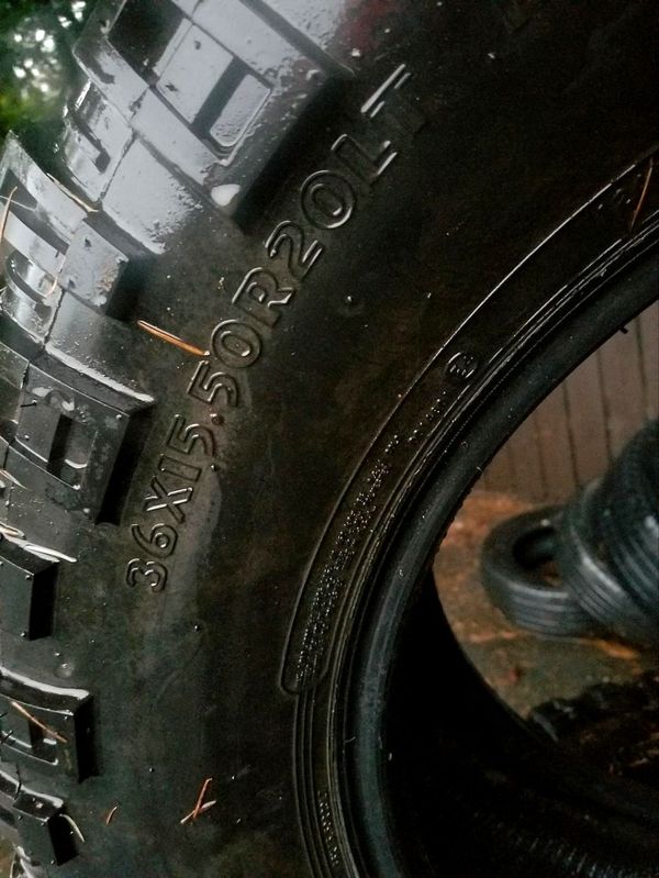 36X15.50R20 MICKEY THOMPSON TIRES for Sale in Renton, WA - OfferUp