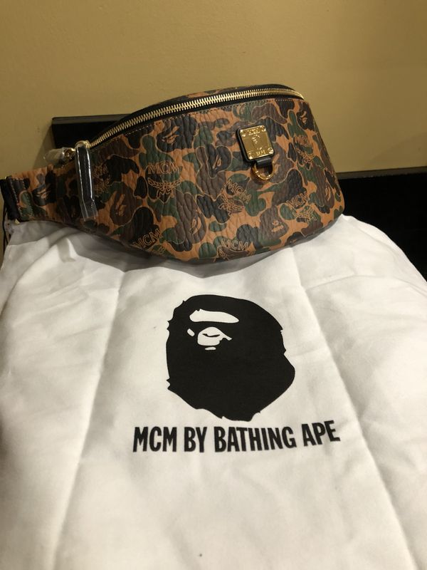 bape mcm pants