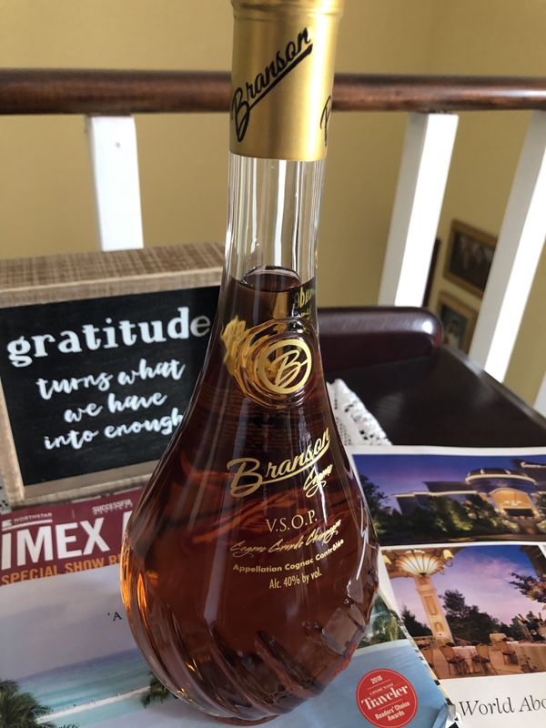 NEW signed 50 Cent Branson Cognac Contrõlée bottle by 50 cent for Sale
