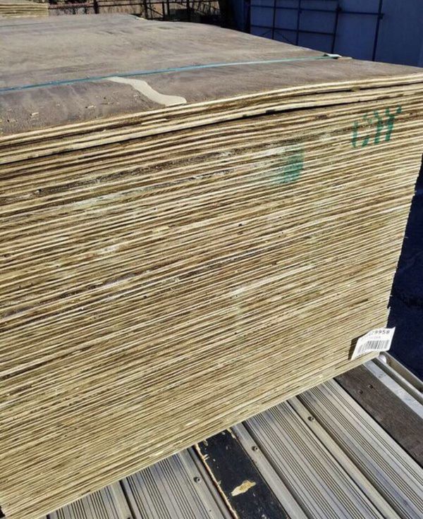 Pressure Treated Plywood 3/4x4x8 PT 5 Ply 32 each for Sale in