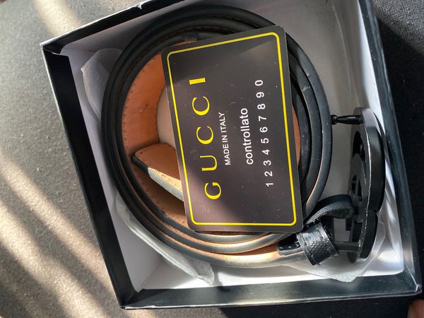 Gucci Belt Black for Sale in Clinton Township, MI - OfferUp