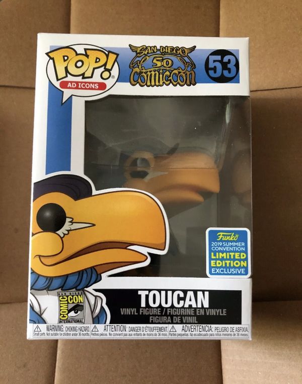 red toucan funko pop