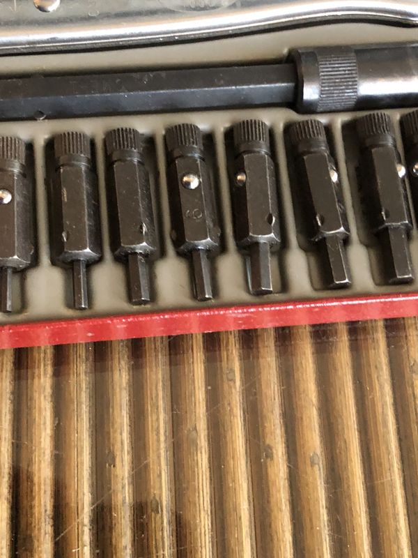 Vintage CHAPMAN MFG.CO. Tool Kit No.6320 Mini Ratchet Screwdriver Bit