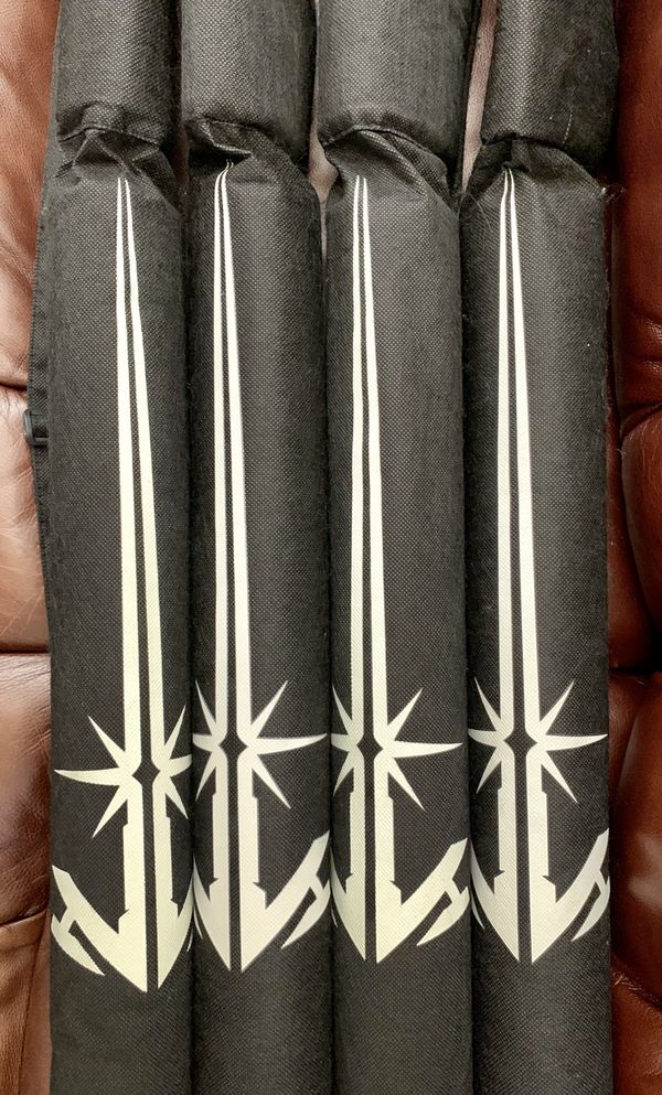 Disneyland Star wars galaxy’s edge Savi’s custom lightsaber carrying
