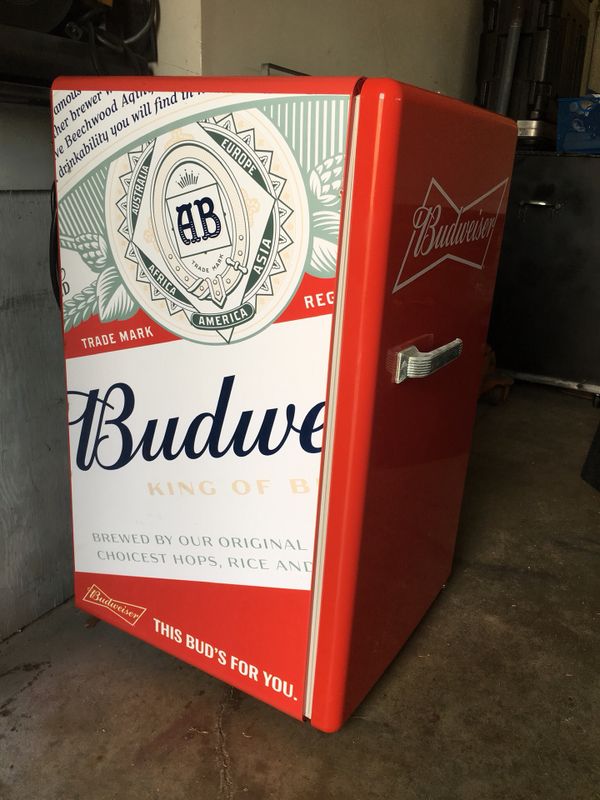 Budweiser mini fridge for Sale in Goldsboro, NC - OfferUp