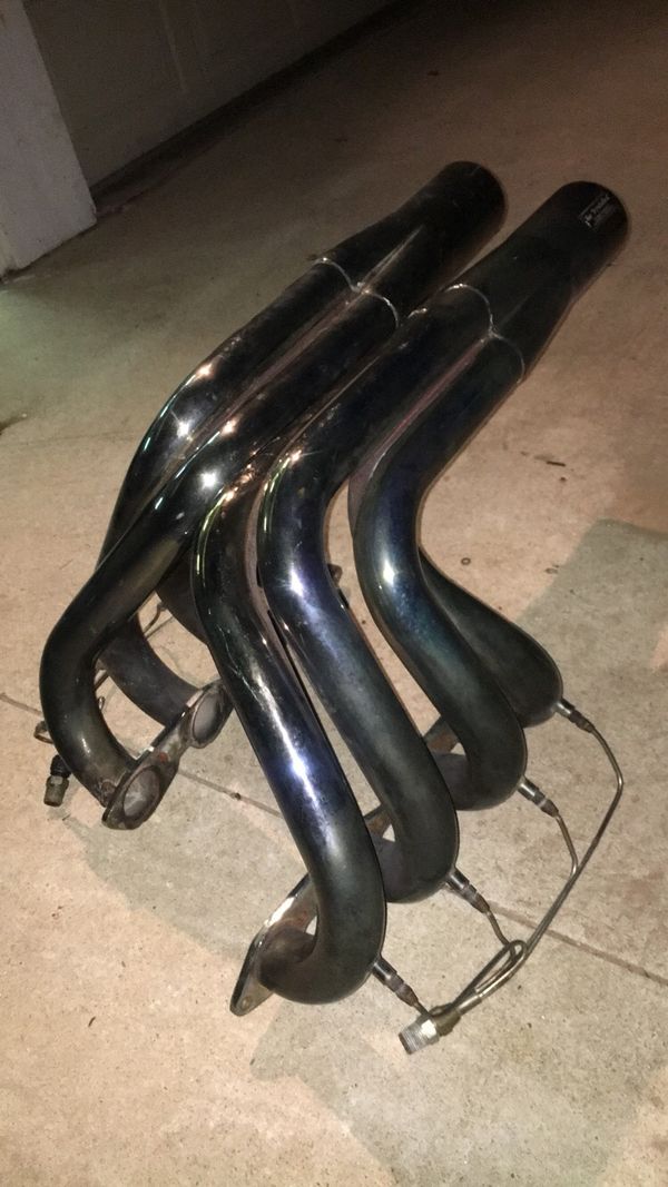 Chevy BBC 454 Rewarder Jet Boat headers/exhaust w/water lines incld for