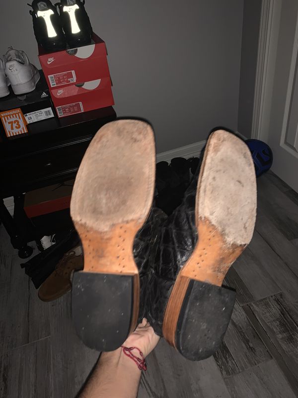 fish skin boots for Sale in Houston, TX - OfferUp