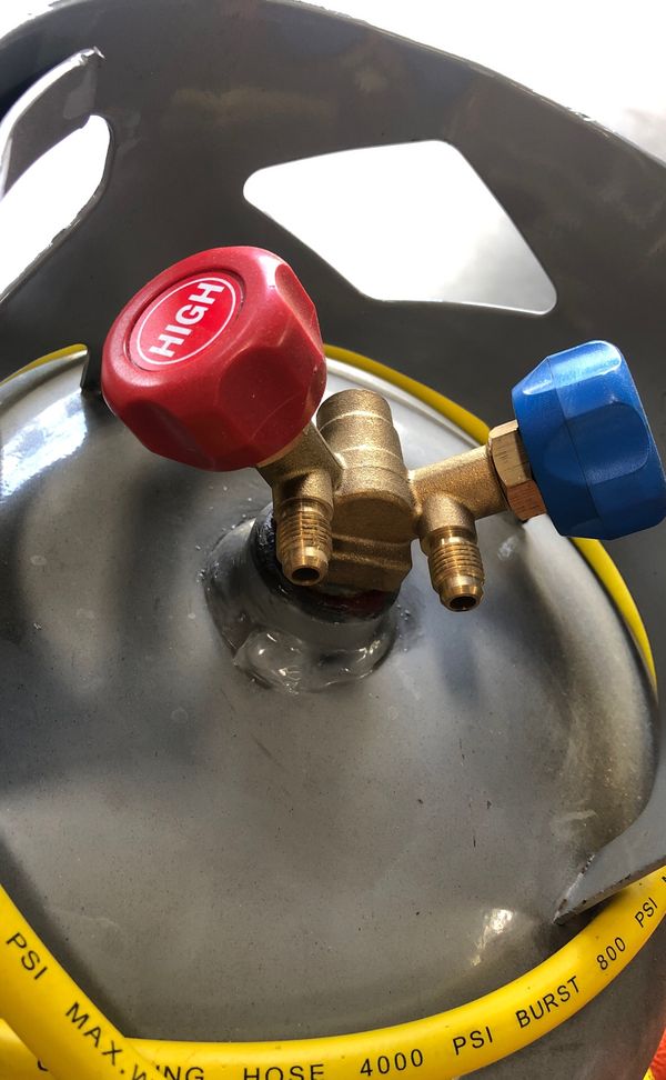 HVAC AC Refrigerant Freon recovery Machine mini split r410a r134a with