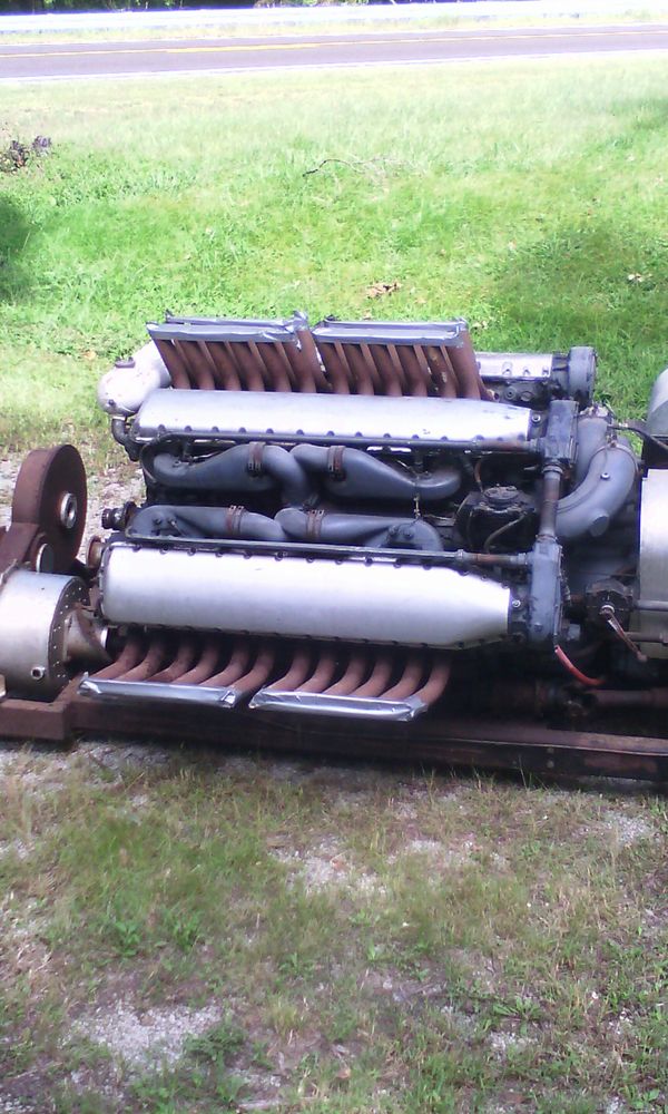 1939 Allison aircraft engine, 24 cylinder, 3420ci for Sale in New