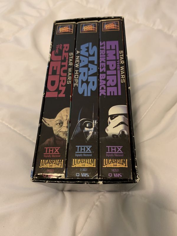 star wars original trilogy vhs box set value