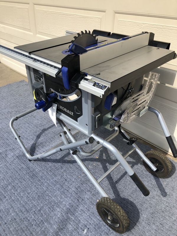 Kobalt 10 In Carbide Tipped 15 Amp Table Saw For Sale In Farmers Branch Tx Offerup