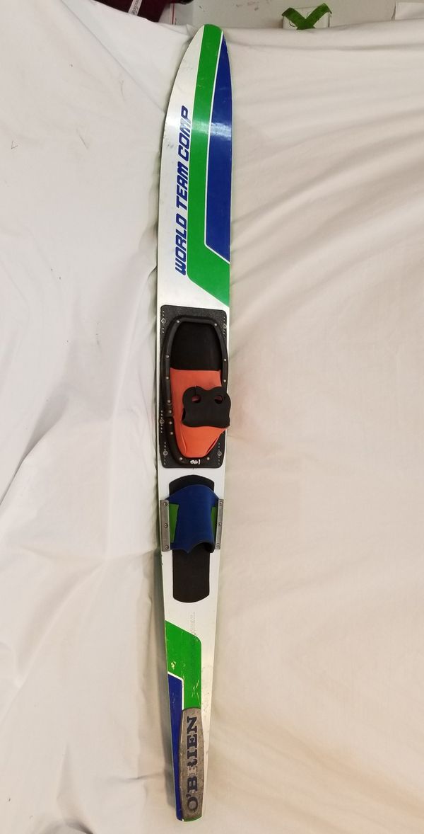 O'Brien World Team Comp Slalom Water Ski 17 2 CM (68”) With Case A 2