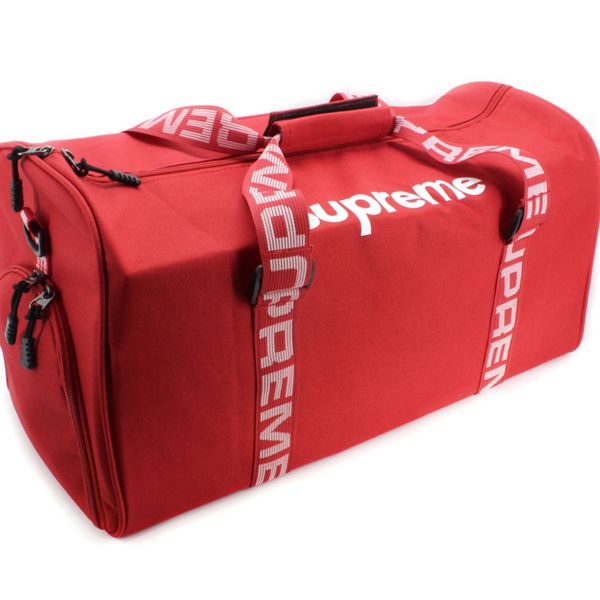 BRAND NEW SUPREME RED DUFFLE BAG GYM TRAVEL for Sale in Whittier, CA - OfferUp