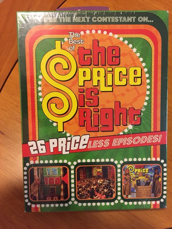 DVD Set “The Best of THE PRICE IS RIGHT”! for Sale in