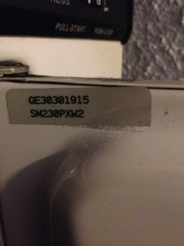 White Westinghouse Spacemates iii stackable washer/dryer for Sale in