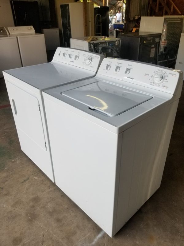HOTPOINT WASHER AND DRYER SET (large capacity) for Sale in Seffner, FL