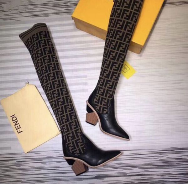 fendi thigh boots