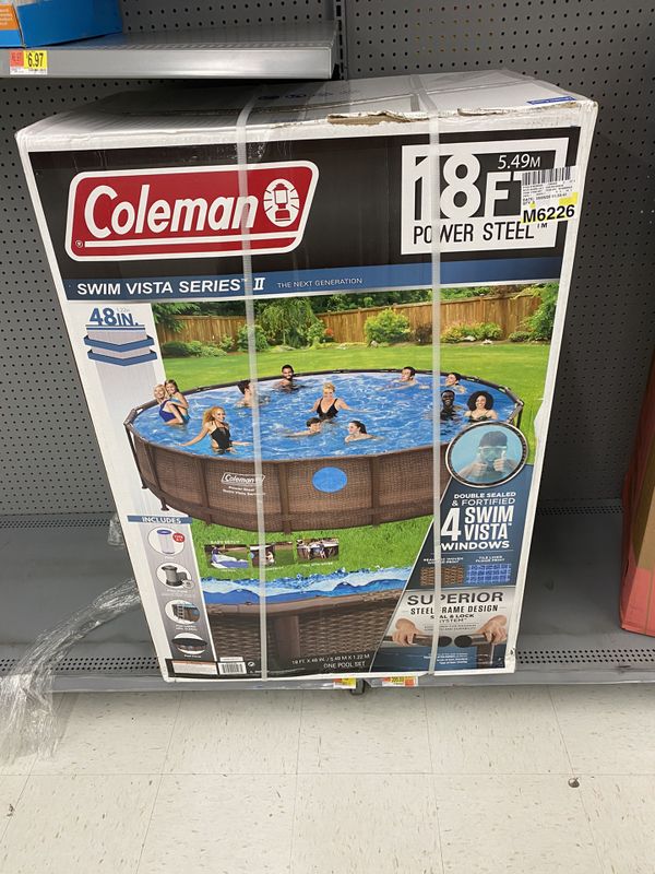 coleman 18ft pool liner