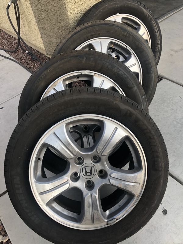 2014 Honda Pilot Rims/Tires For Sale. Perfect Tread. No Scratches. 5x7