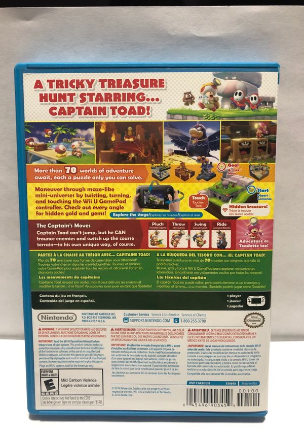 Nintendo Wii Captain Toad Treasure Tracker For Sale In Chicago Il Offerup