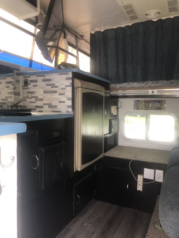 Remodeled pop up truck camper! Fits short bed 1/2 ton! for Sale in