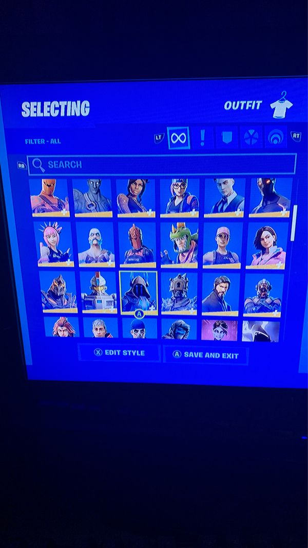 Stacked fortnite account season 3 thru chapter 2 (Xbox