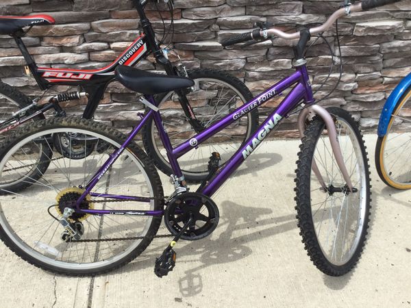 magna 24 inch bike purple