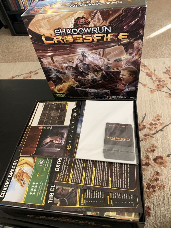 Shadowrun Crossfire Board Game for Sale in Portland, OR - OfferUp