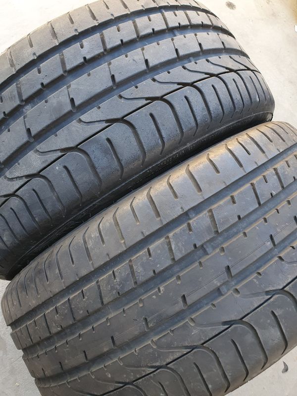 Pair of 255 35 20 pirelli tires for Sale in Bell Gardens, CA - OfferUp